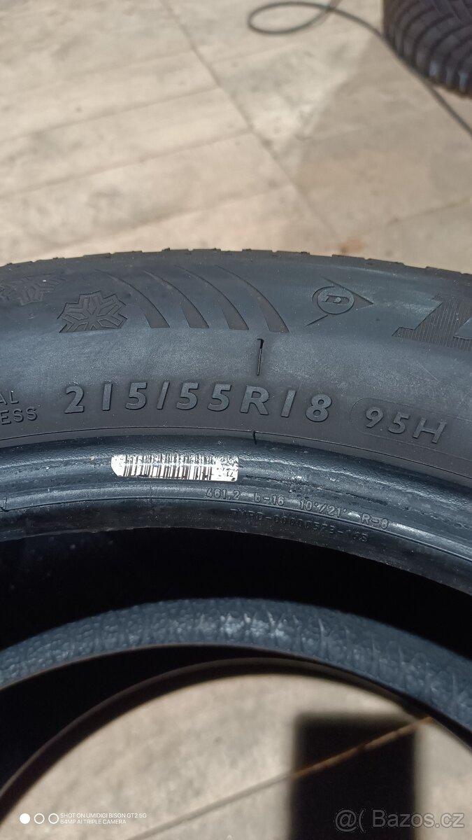 Zimní pneumatiky 215/55r18 run flat - 8