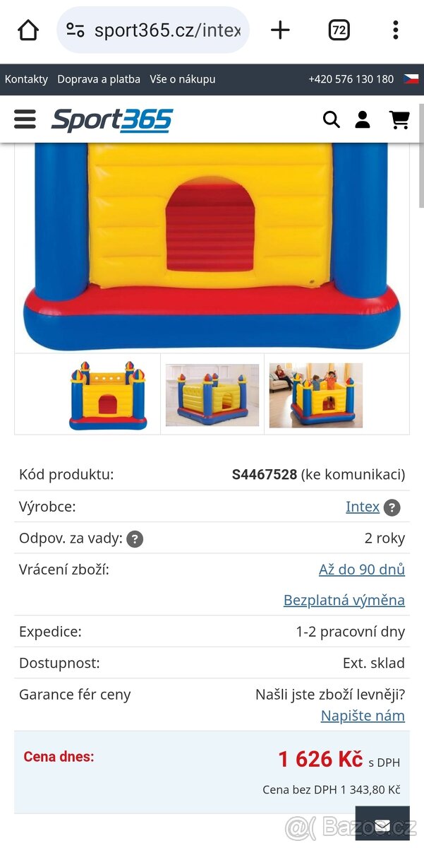 NOVÝ Skákací zámek (trampolína) - 8