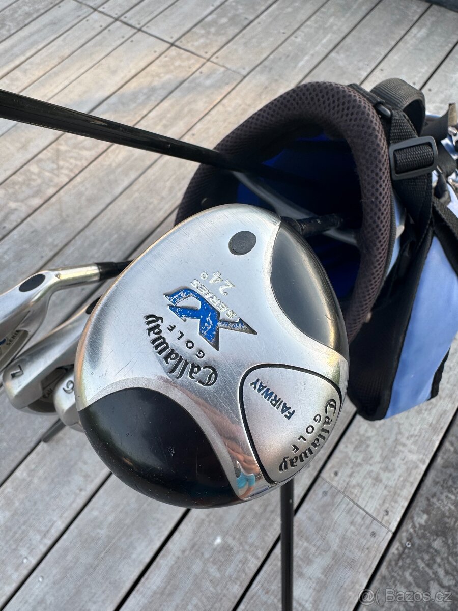 Dětský golfový set Callaway XJ + vozík - 8