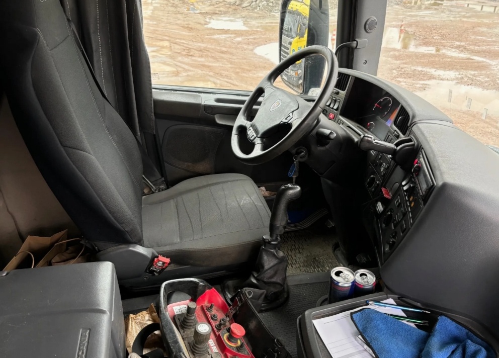 Scania G440 - 6x4 - Valník + HR-PALFINGER PK 33002-EH - 8