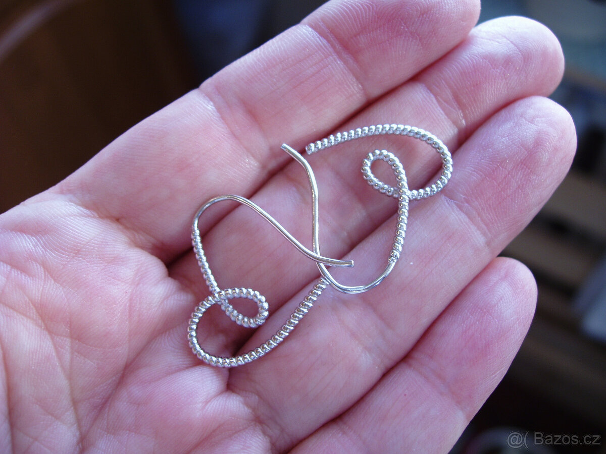 Luxusní Amazonit ve stříbře+ náušnice srdce zdarma - 8