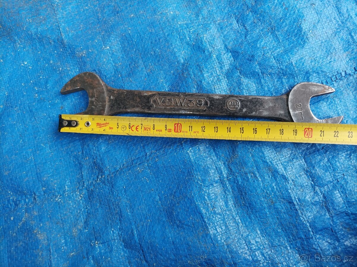 Stranový klíč V.B.W. 39 vagon, 20/22 - 8