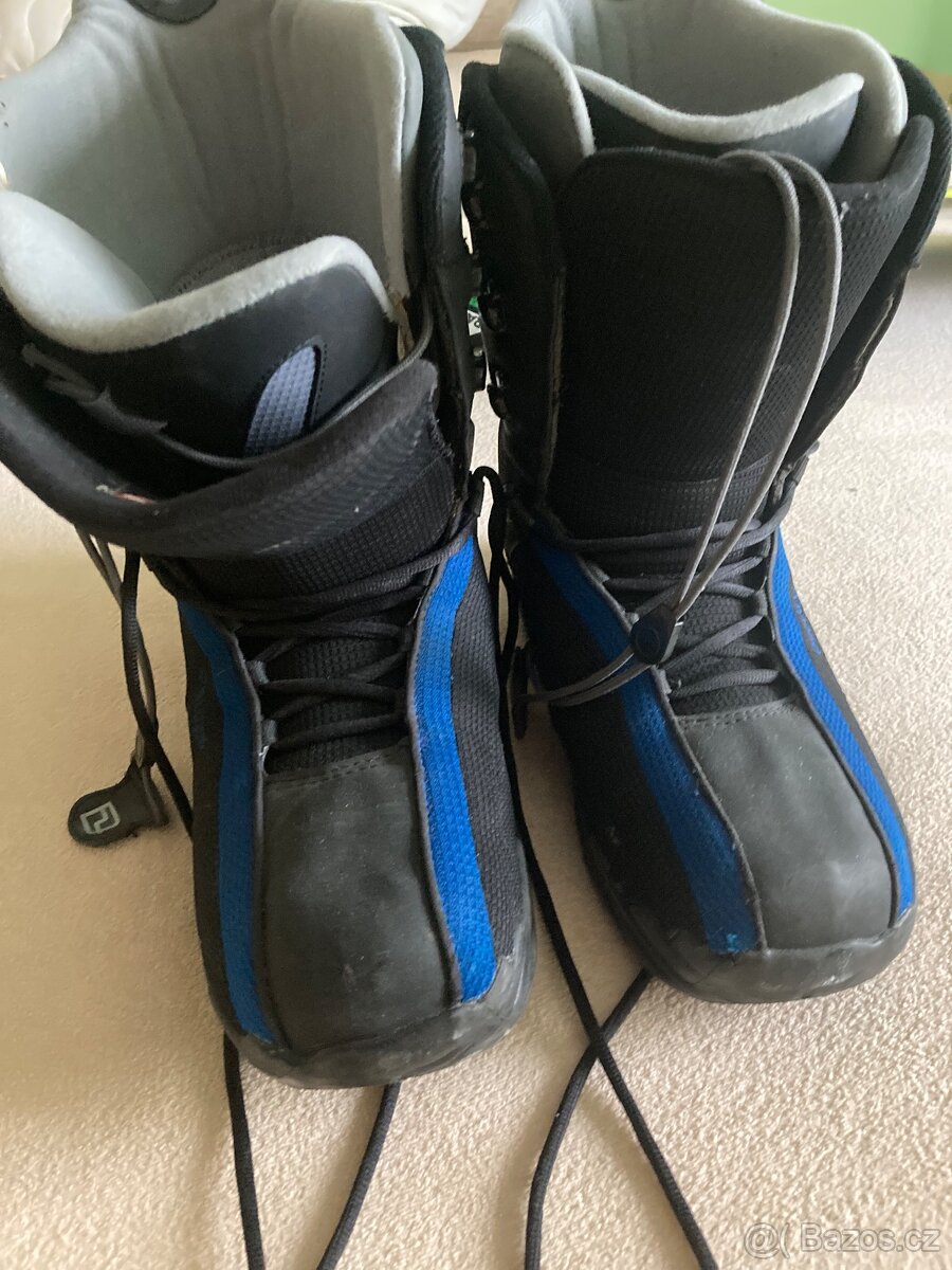 Snowboard Gravity 166W+ vázání Gravity + boty Deeluxe 48 - 8