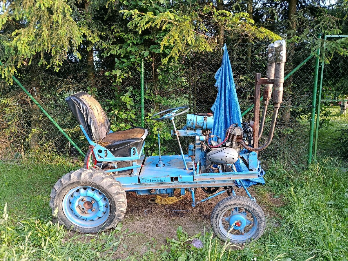 Traktor domácí výroby - 8