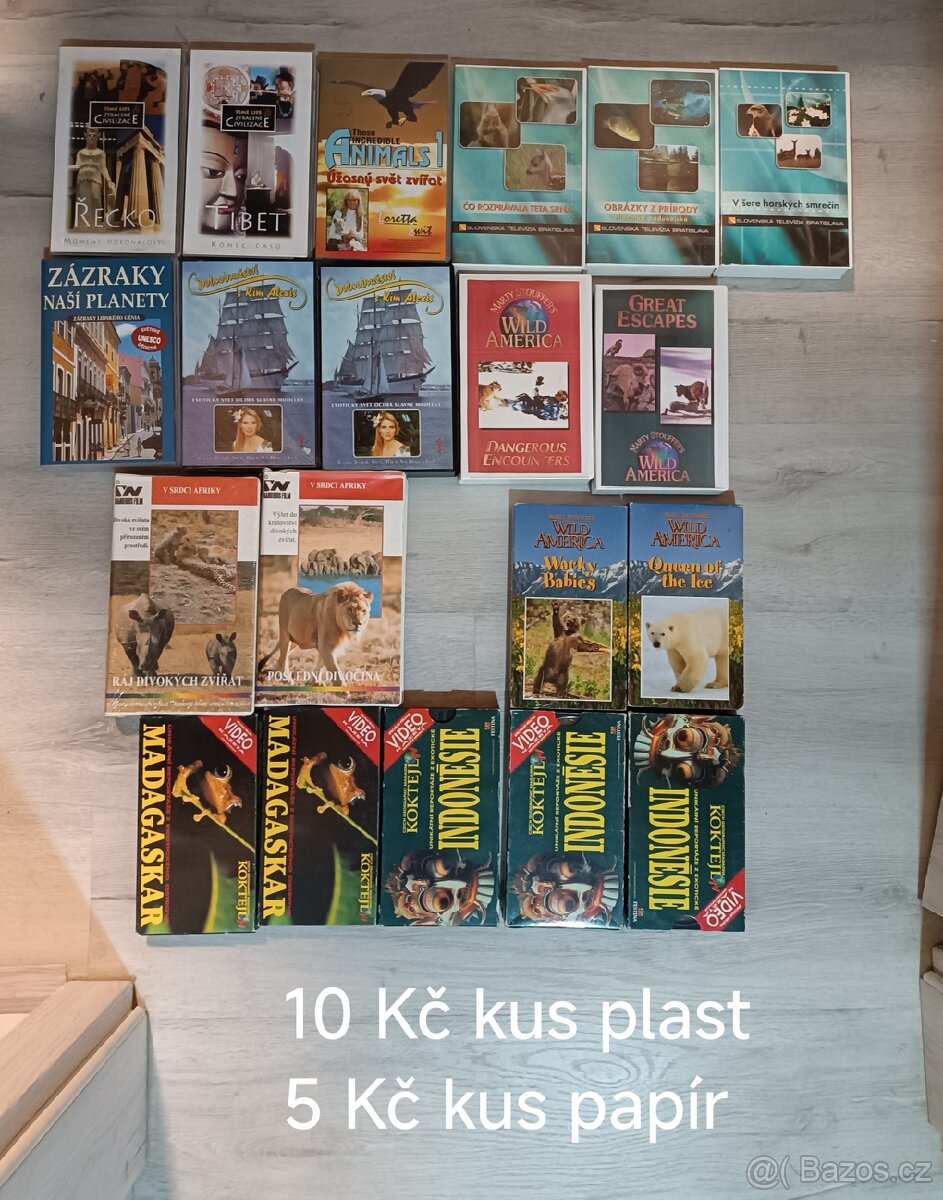 VHS Videokazety - 8