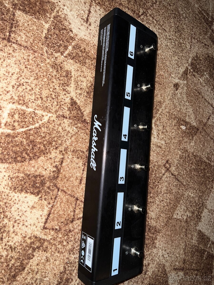 Marshall JVM410H + footswitch – 100W celolampový zesilovač - 8