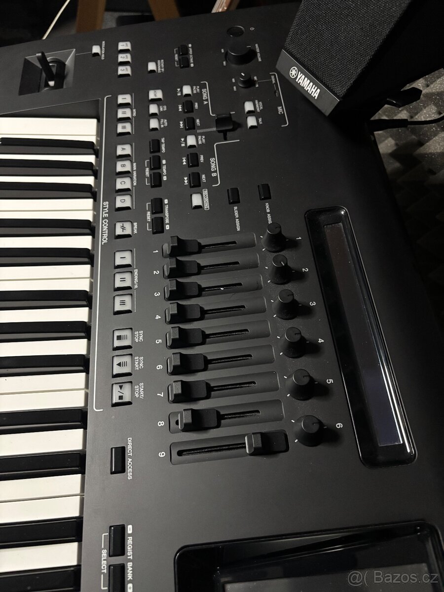 Yamaha Genos (zánovní) + GNS-MS01 + L7 + kryci povlak - 8