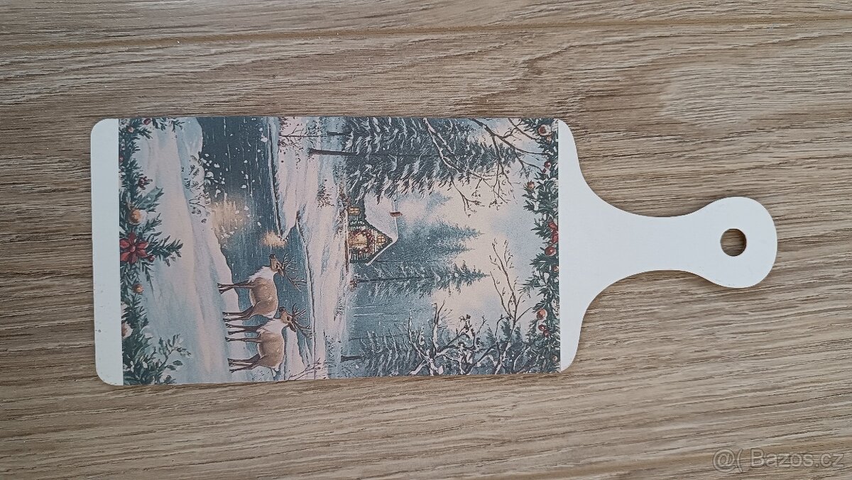 Dekorační prkénka krajina - 8