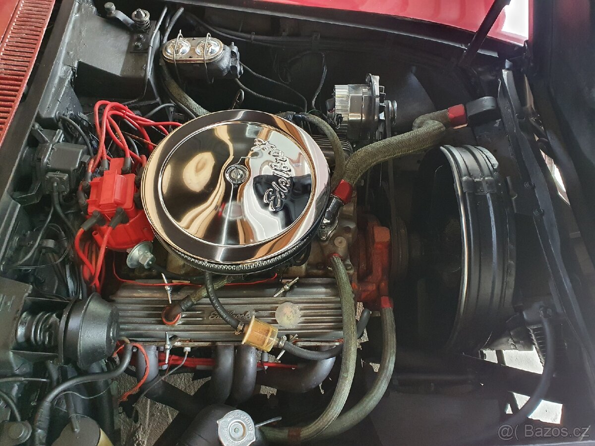 Chevrolet Corvette C3 cabrio manuál 1972 - 8