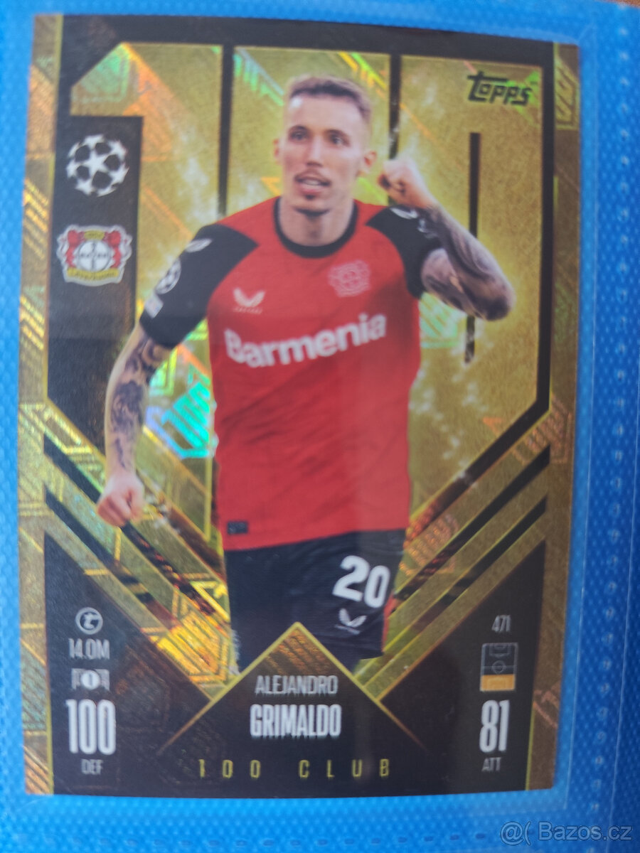 Fotbalové kartičky Match Attax 2024/25 - 100 Club - 8