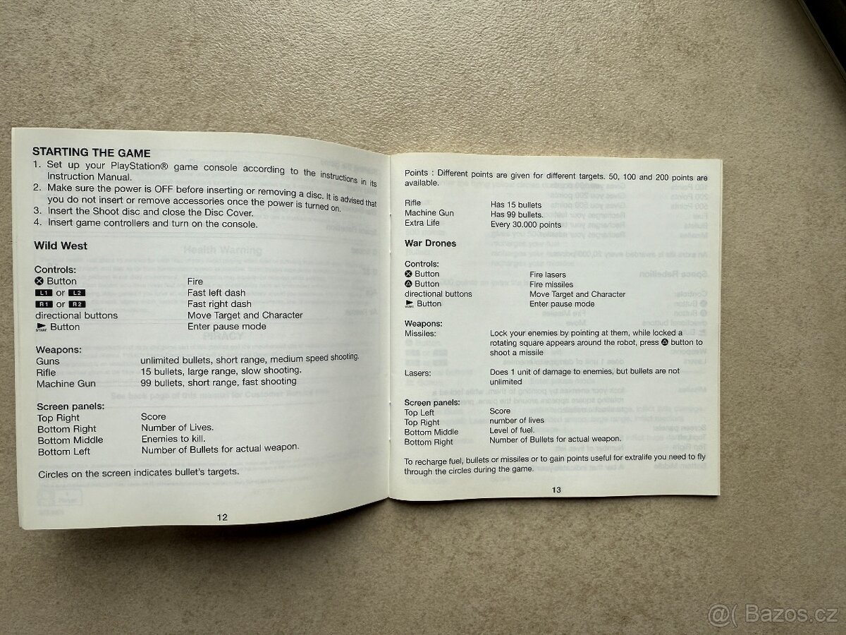 Playstation1 - 7 SHOOT games PAL,OVP - 8