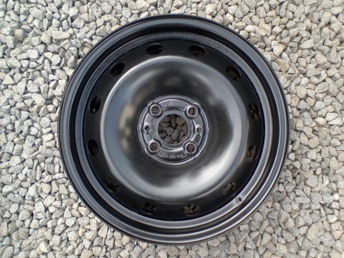 Nové 15 plechové disky Fiat 500,Idea,Ford Ka II,Lancia Musa - 8