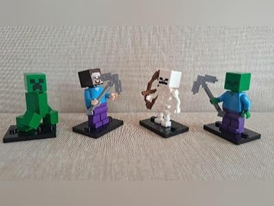 ⛏️ Lego Minecraft figurky - Mix ⚔️ - 8