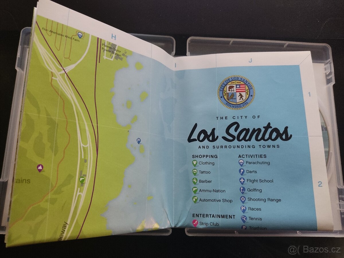 GTA 5 + Mapa PS3 - 8