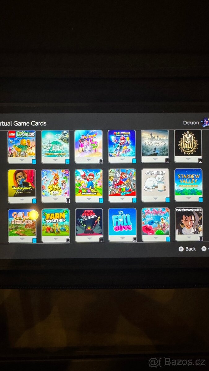 Nintendo switch 2 + pouzdro + hry v hodnotě 20tis. - 8