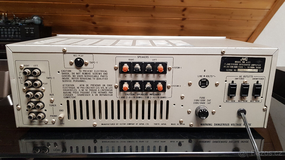 JVC A-S5 Stereo zesilovač - 8