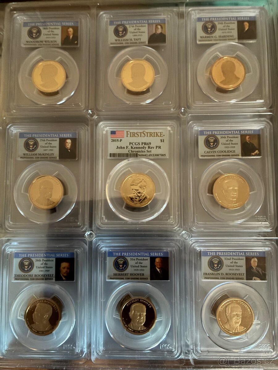 President $1 dollars zlata serie - 8