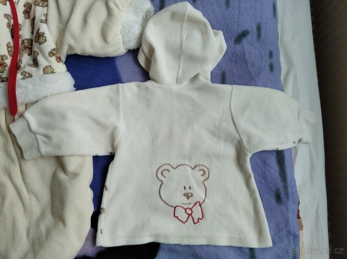 zimní sada/set pro miminko (vel. 68/74) - 8