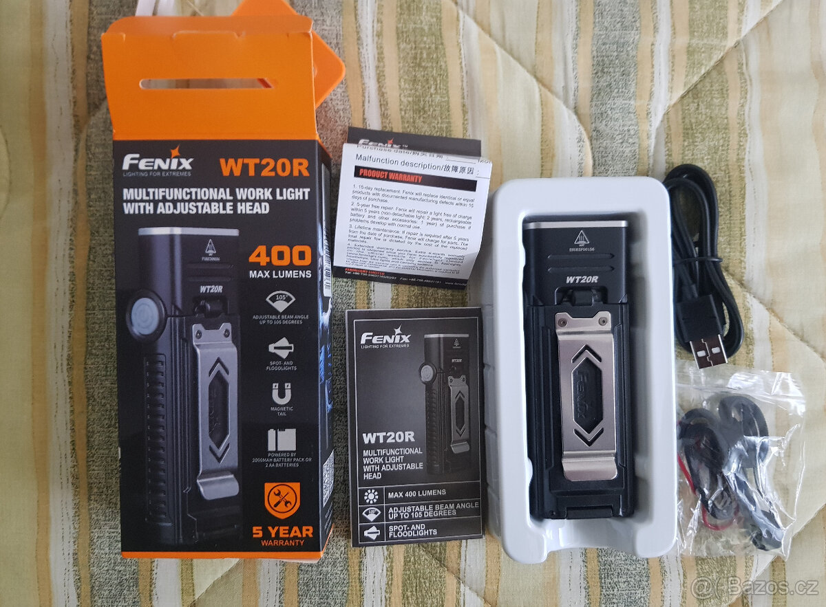 led svítilna FENIX WT20R - 8
