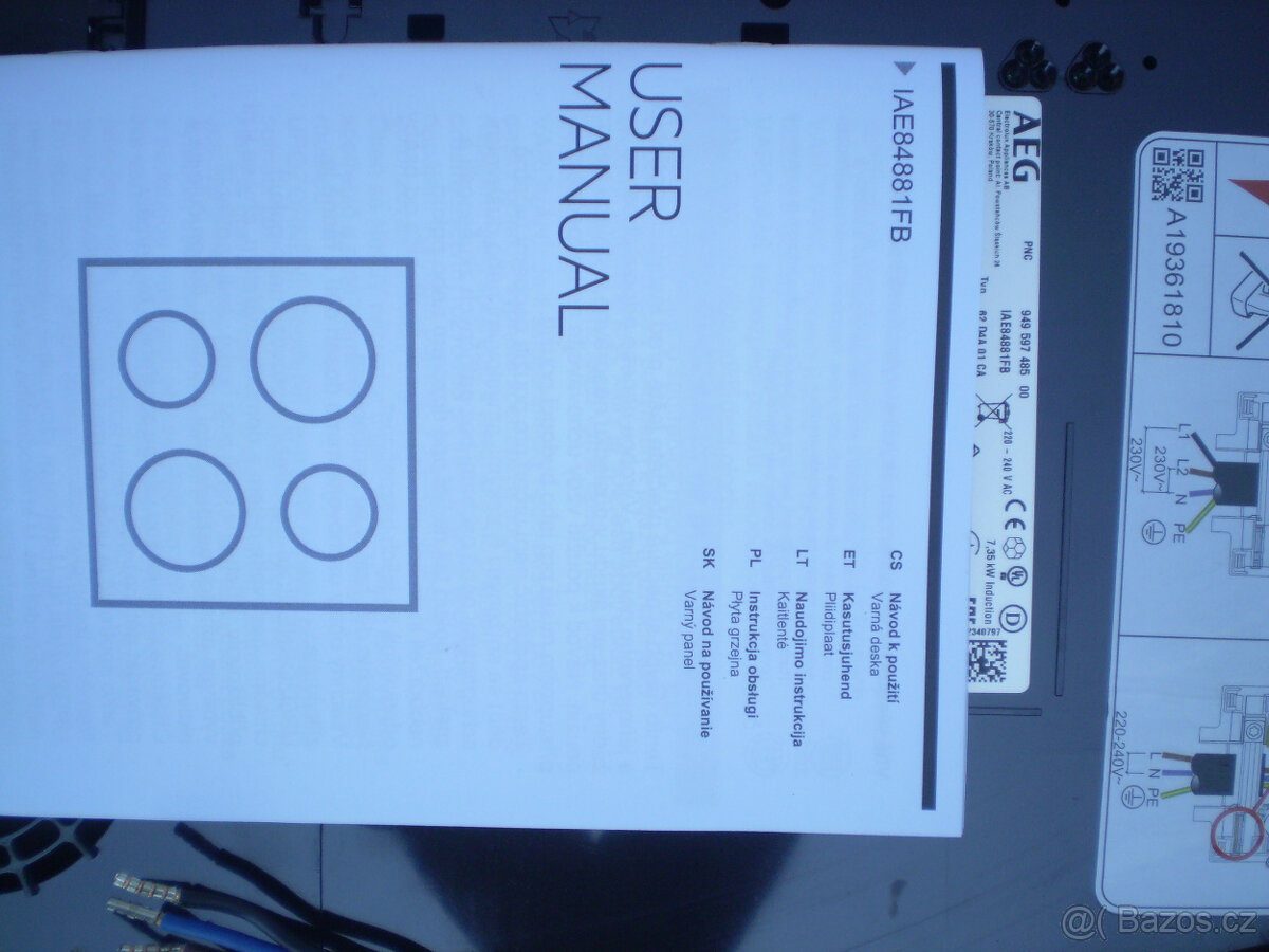 Indukční varná deska AEG IAE 84881FB - 8