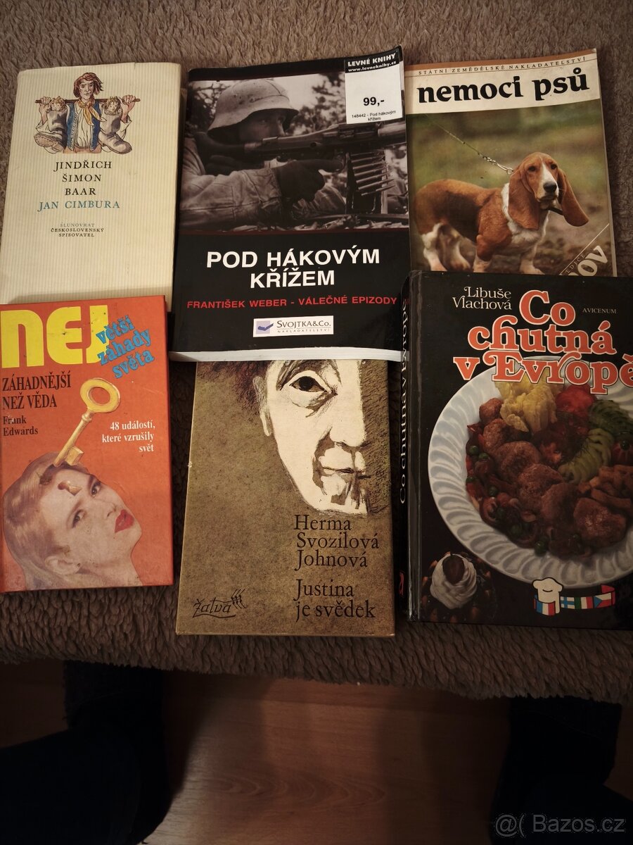 Knihy různých žánrů -beletrie ap. - 8