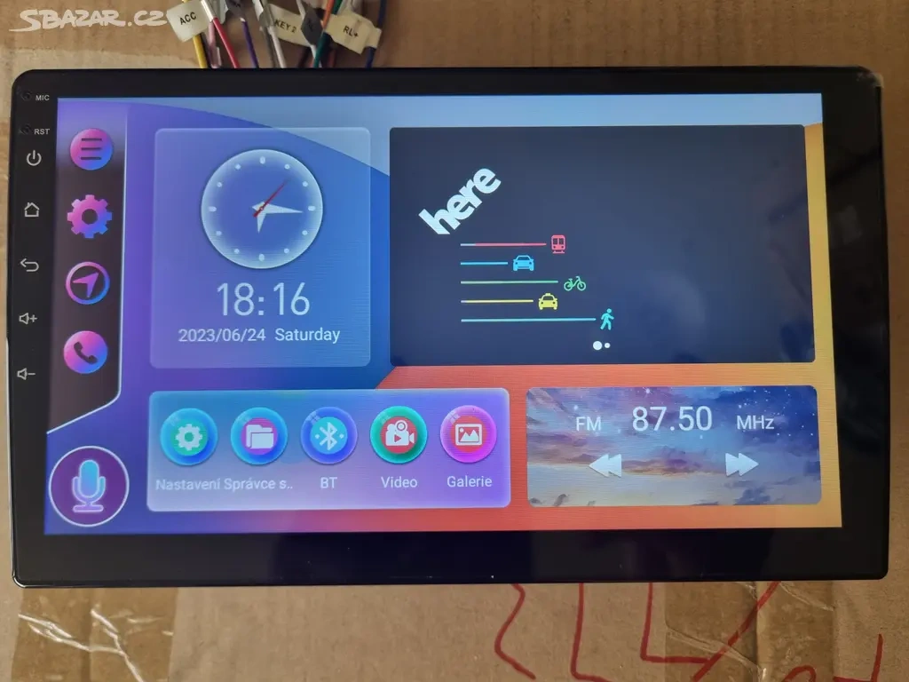 MONSTRUM 10.1" autorádio Android 8/128GB NXP6686 - 8