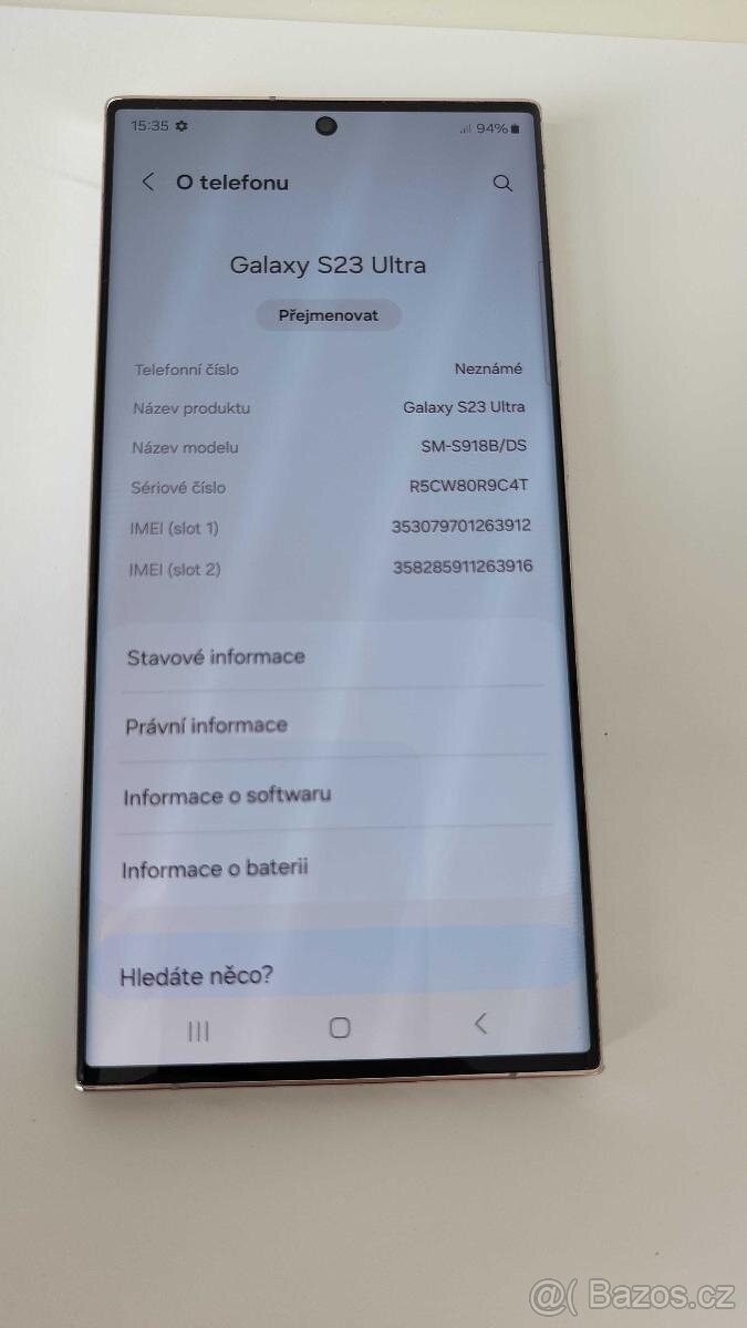 Samsung Galaxy S23 Ultra (S918B) 8GB/256GB - 8