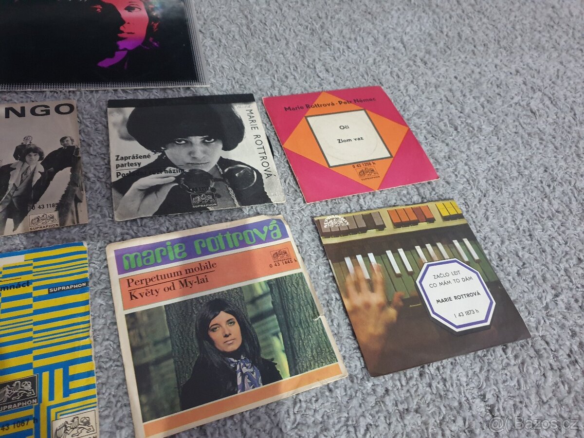 Flamingo, Marie Rottrová LP SP kolekce - 8