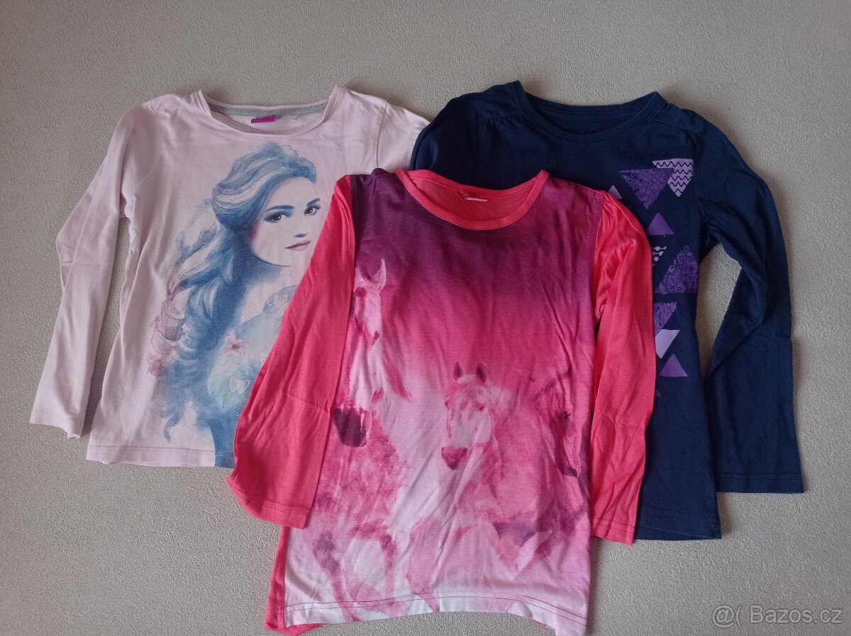 Balíček dívčího oblečení č.4, vel. 122-128 - 8