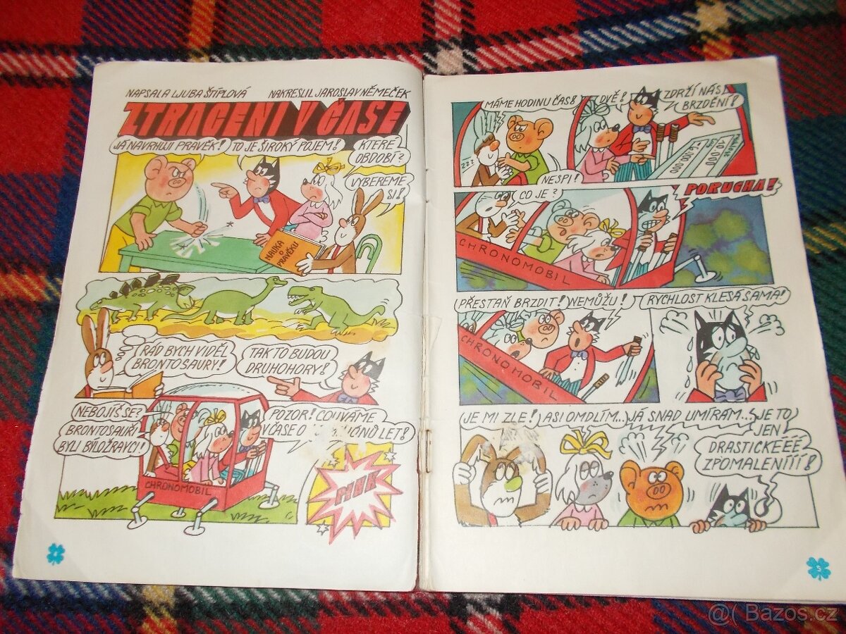 Časopisy Čtyřlístek bez desek - 8