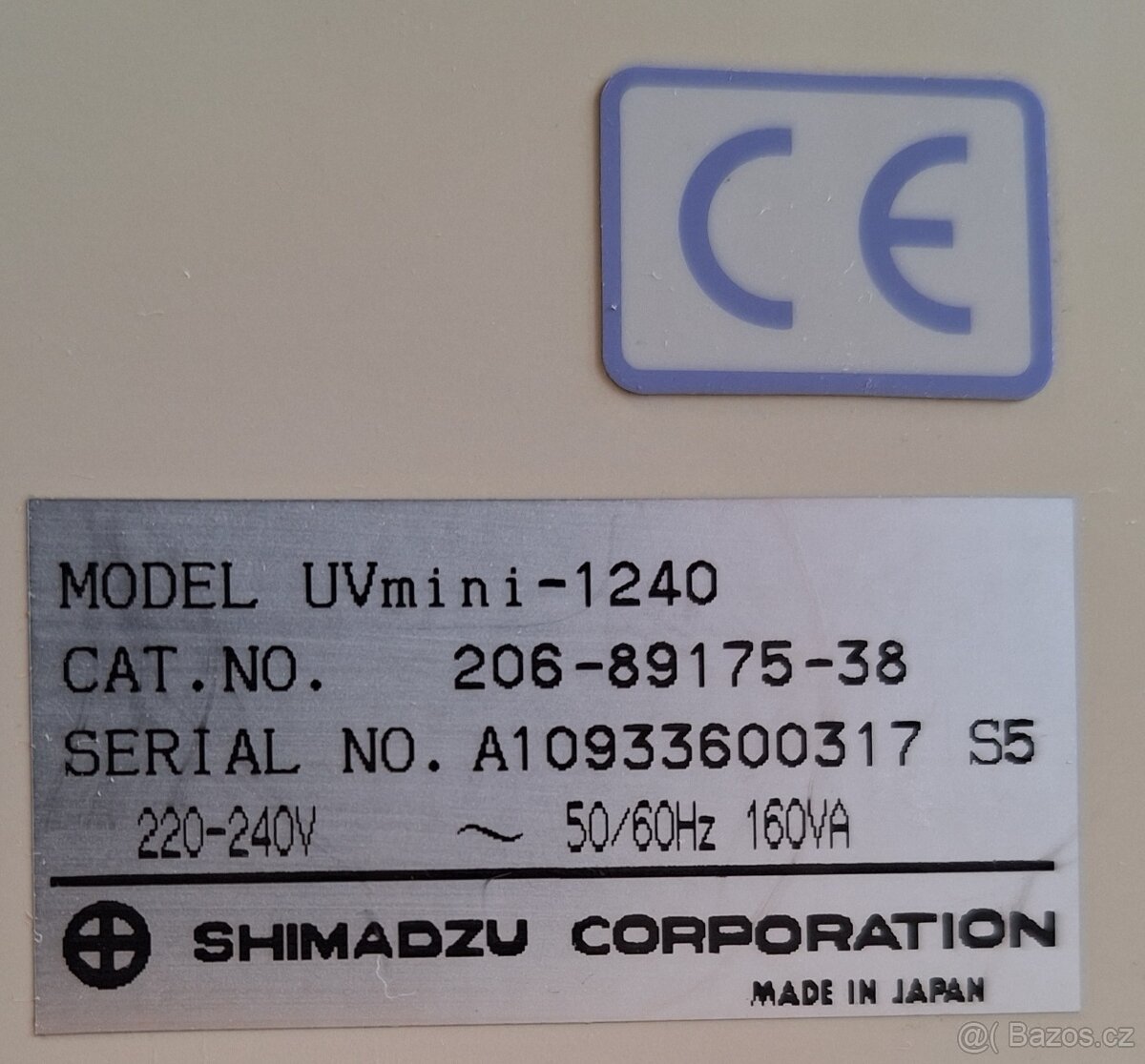Prodám Shimadzu UV mini 1240 a Greisinger GLF 100 - 8