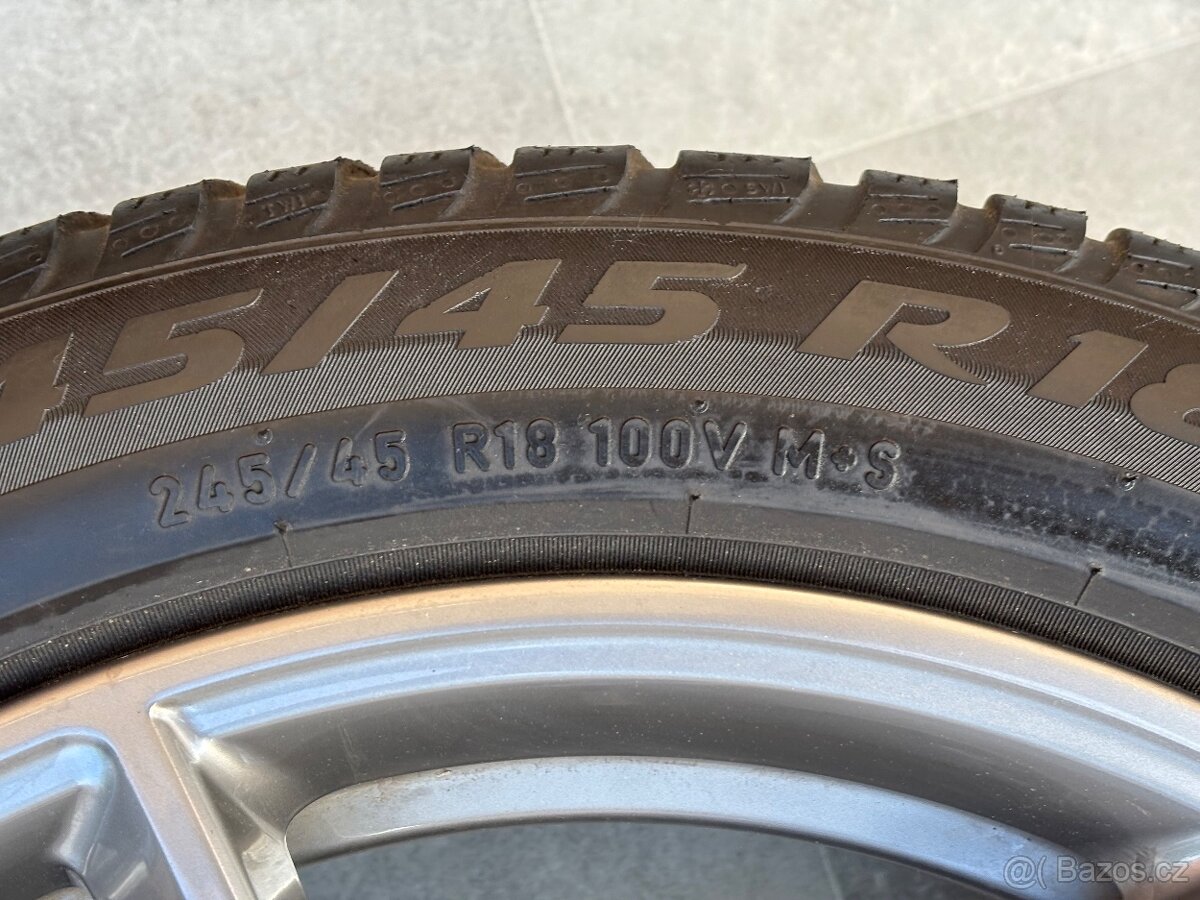BMW R18 G30 G31 Originál BMW 18” 5x112 Zimní Pirelli - 8