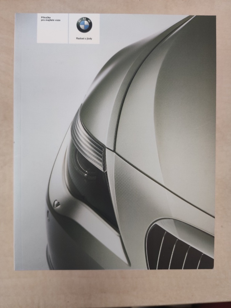 Originální český návod BMW řada 5 E60 - 8