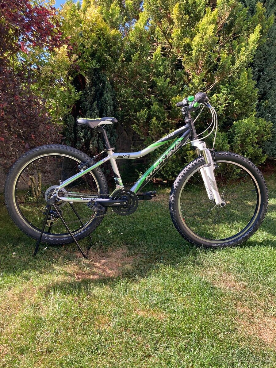 Alu dětské kolo Rock Machine 24" - 8