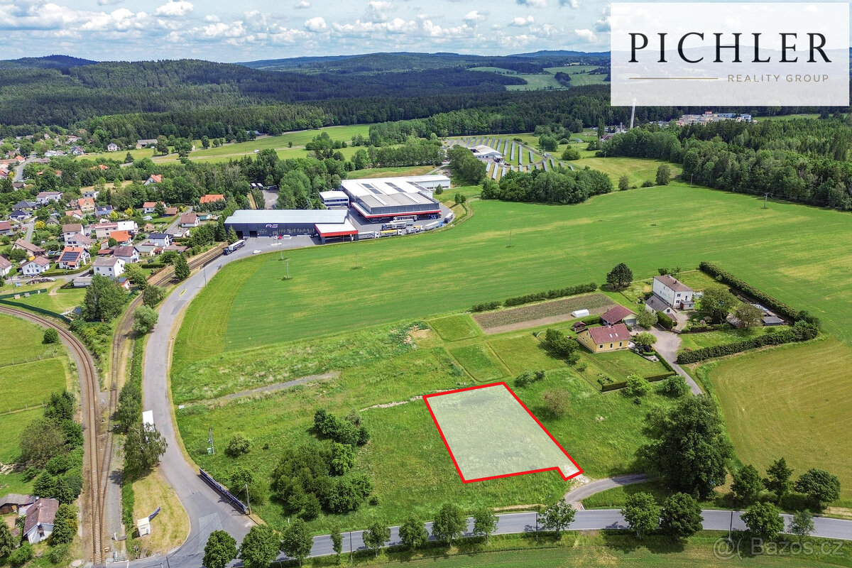 Prodej stavebního pozemku 1061 m2, Mirošov - 8