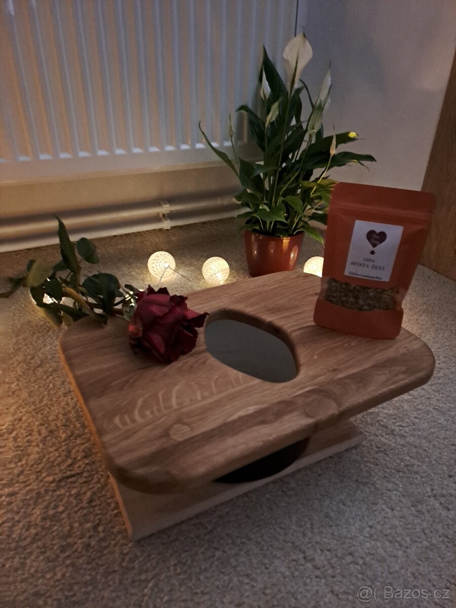 Sedátko/židlička pro ženskou bylinnou napářku - 8