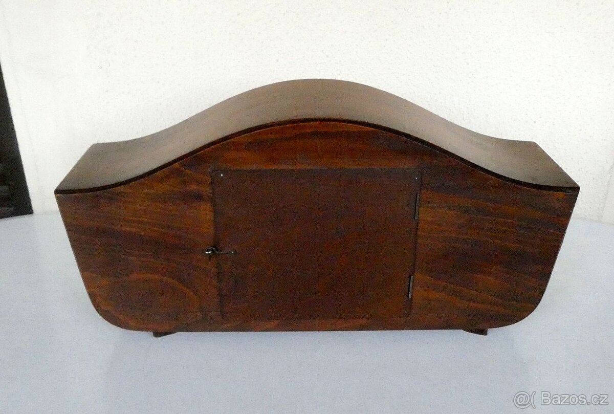 Starožitné krbové stolní hodiny - 8