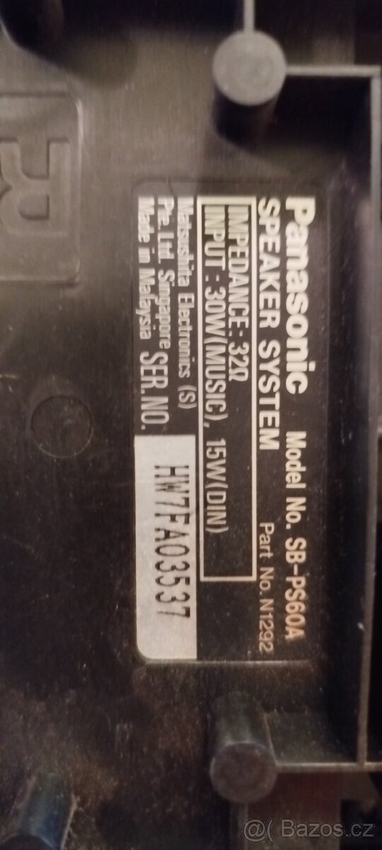 HiFi věž Panasonic SA AK90 - 8