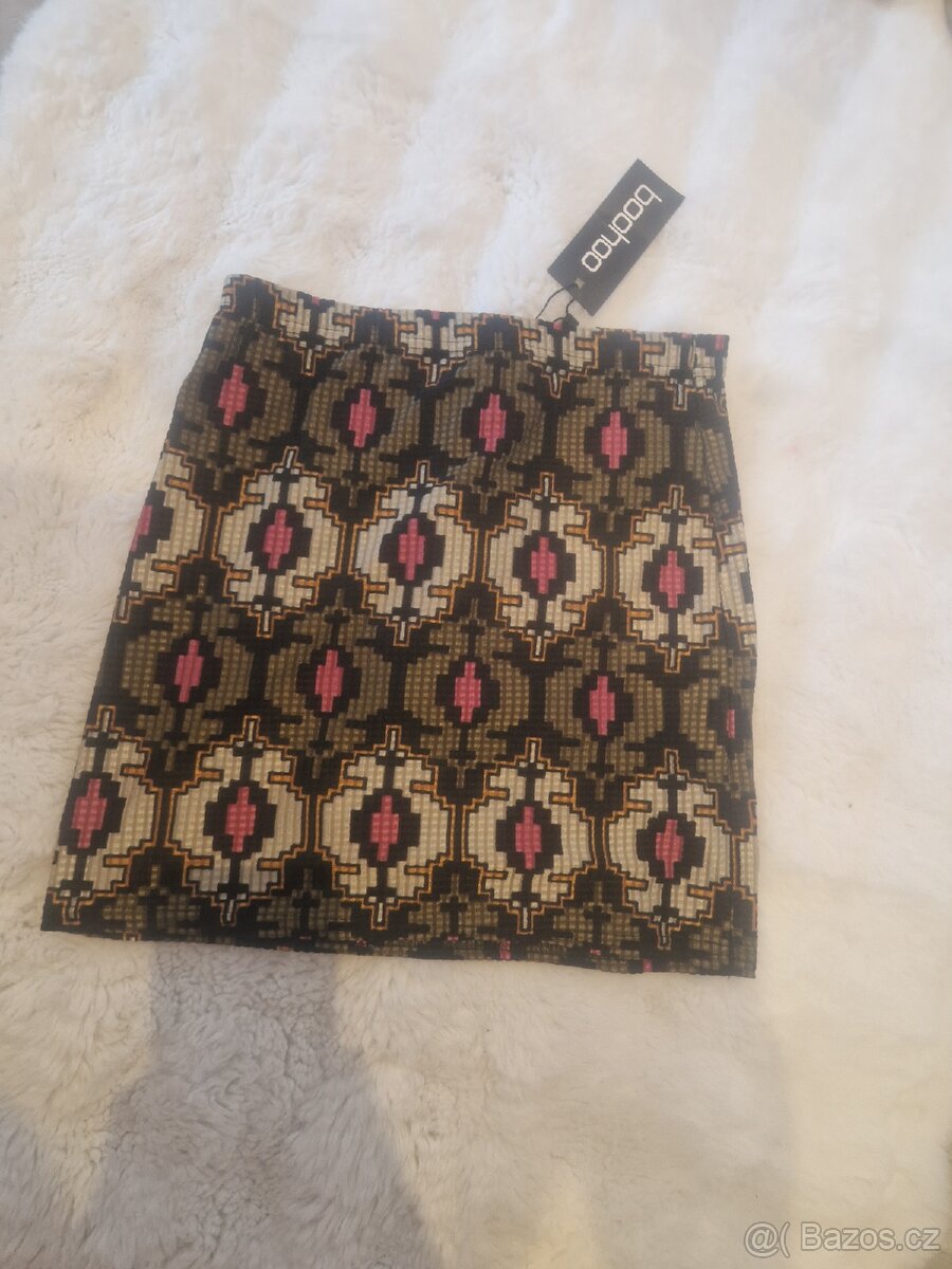 Nová dámská sexy mini sukně minisukně vel S 36 boohoo - 8