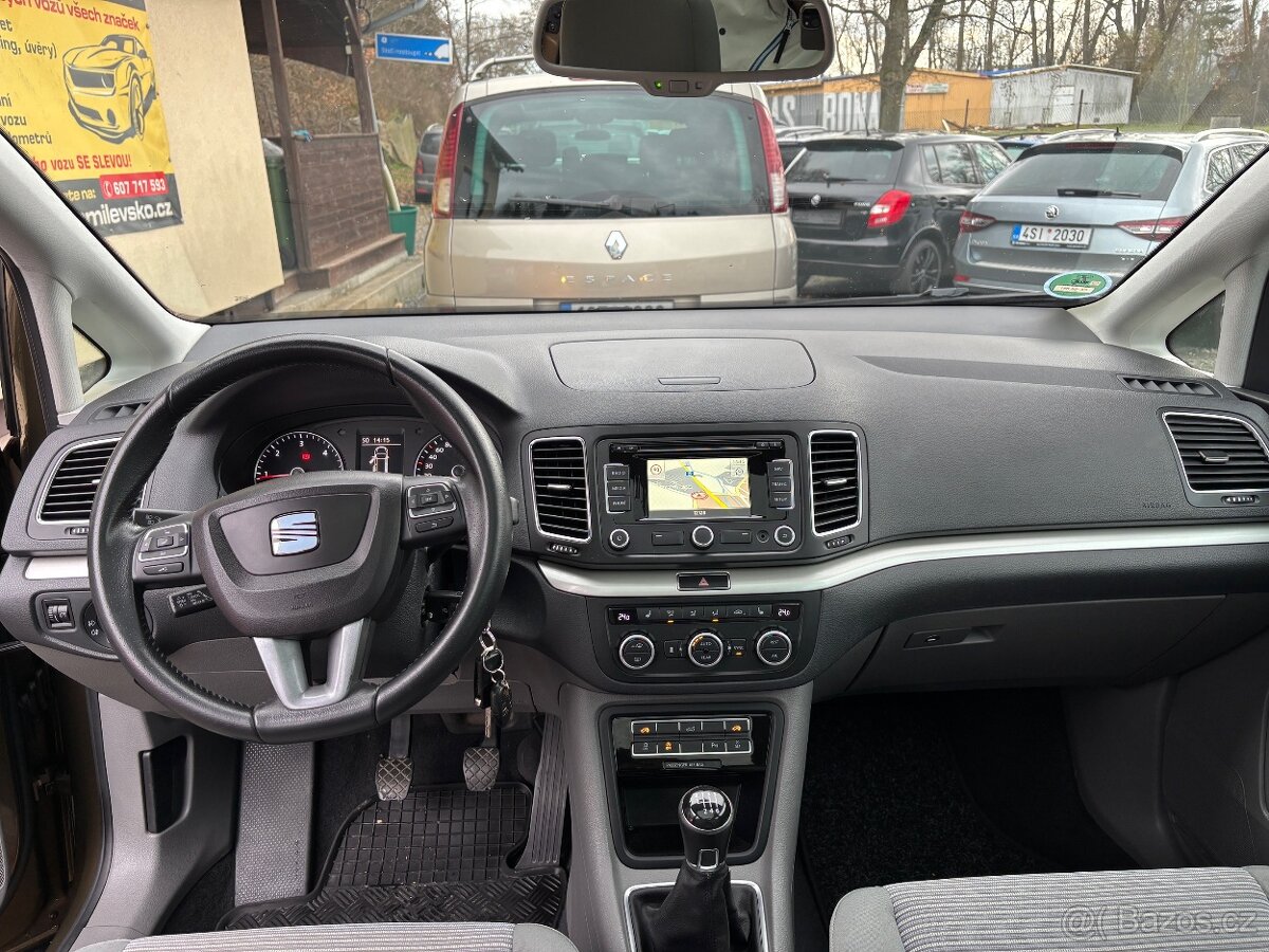 Seat Alhambra-rok2013,7míst,2.0TDi,130KW,serviska,xenon - 8