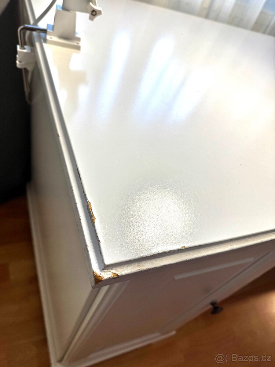 IKEA Psací stůl bílý 146x66 cm - 8