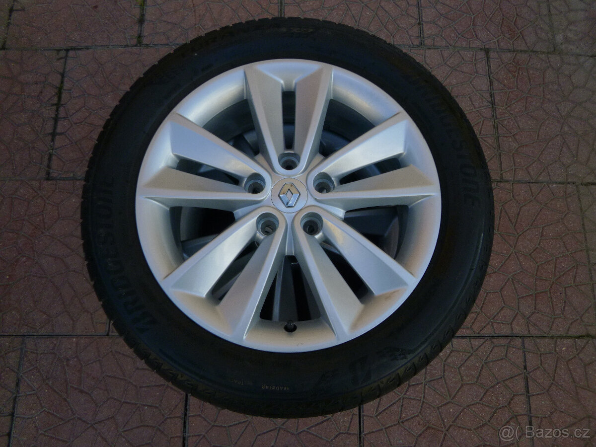 Letní sada alu disky - originál Renault 5x114,3 7Jx17 ET49 - 8