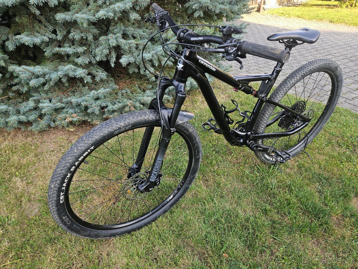 29" celoodpružené horské hliníkové kolo CANNONDALE, rám M - 8