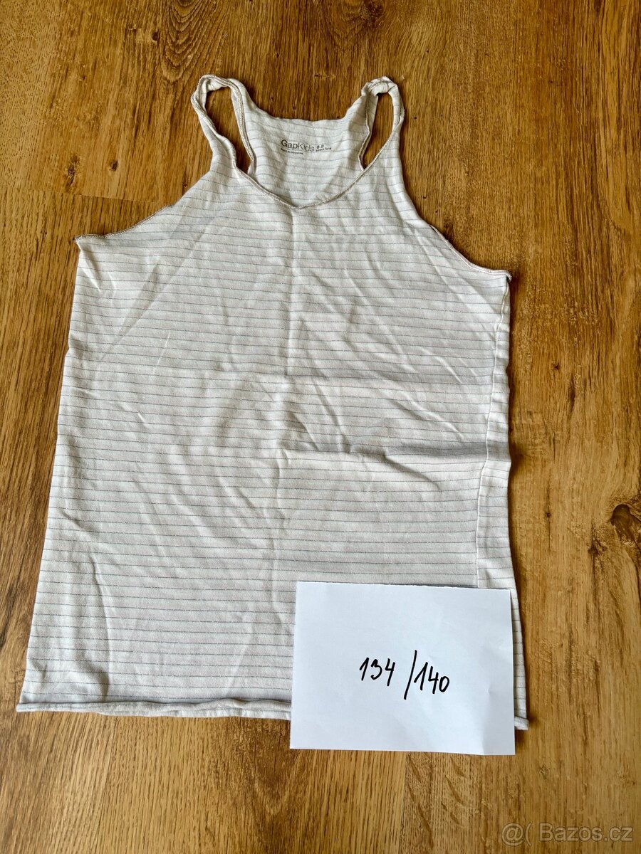 Dívčí trička, tílka, vel.134/140 - 8