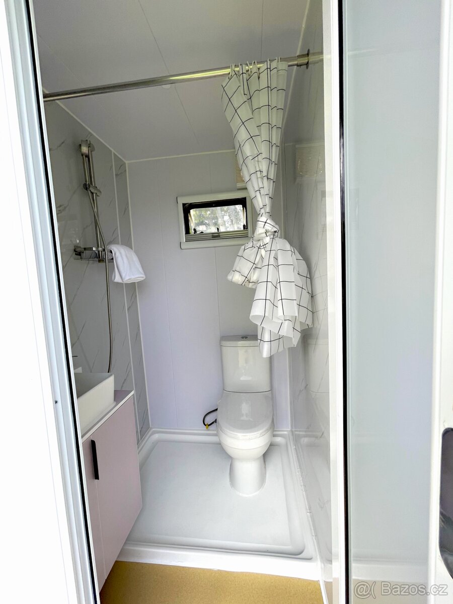 NADSTANDARDNÍ MODULÁRNÍ DOMEK 6M / LUXUSNÍ MOBILNÍ KANCELÁŘ - 8