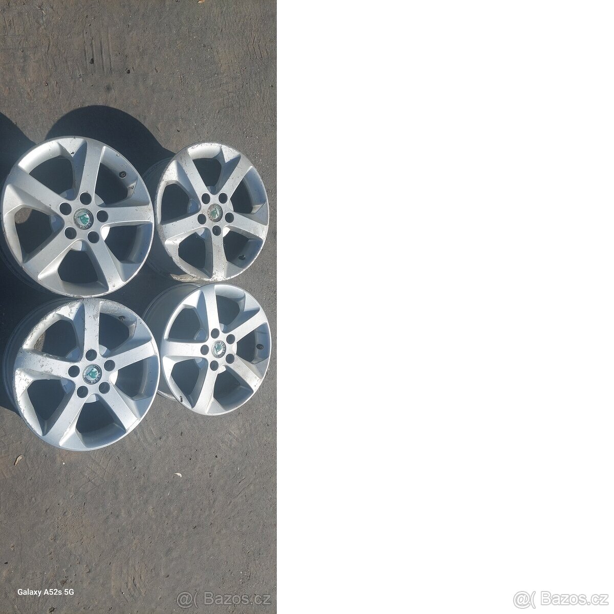 Sada Alu kol 15"16" 5x112 - 8