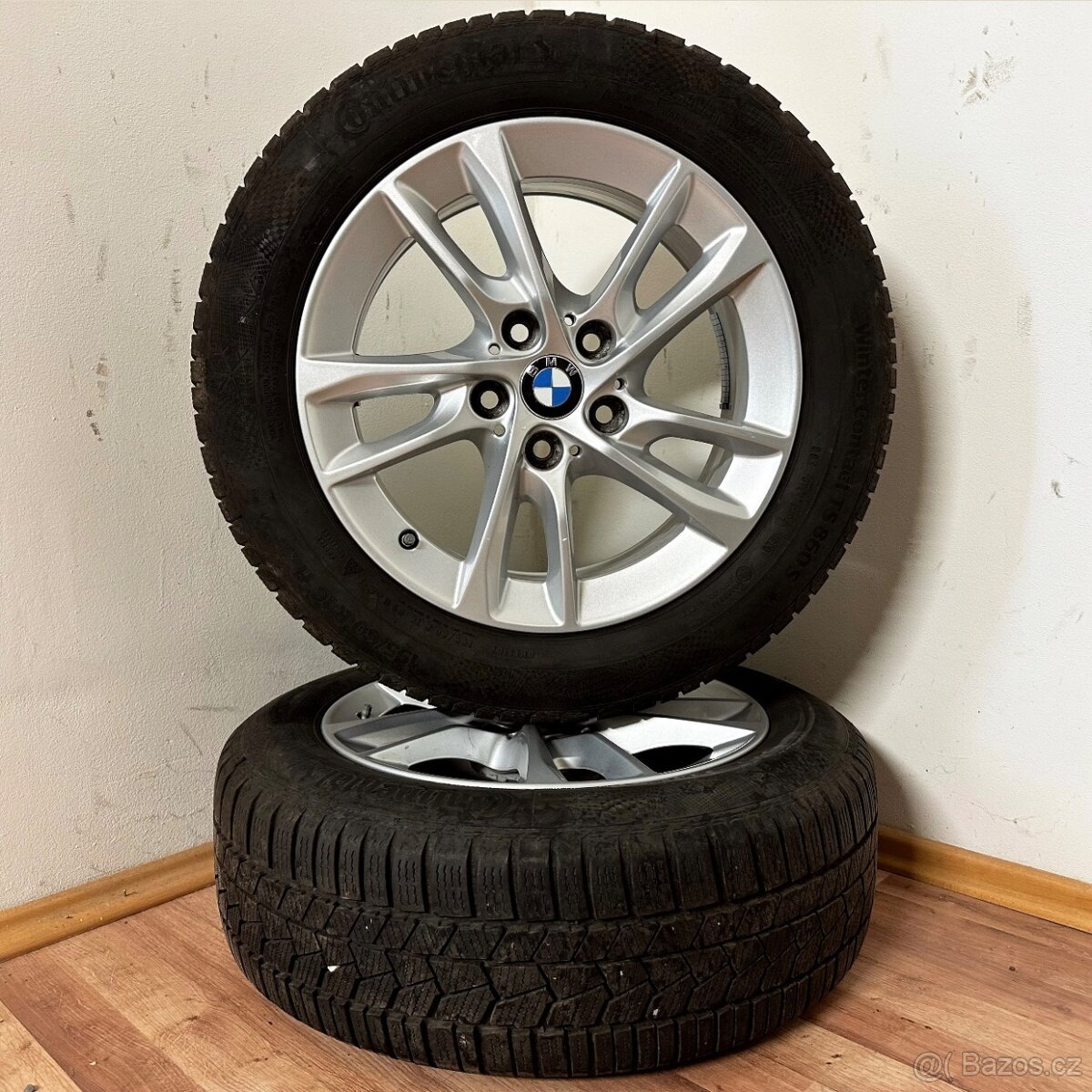 BMW 1/2 F40 F44 5x112 R16 ET47+ZIMNÍ 195/65R16 8mm - 8