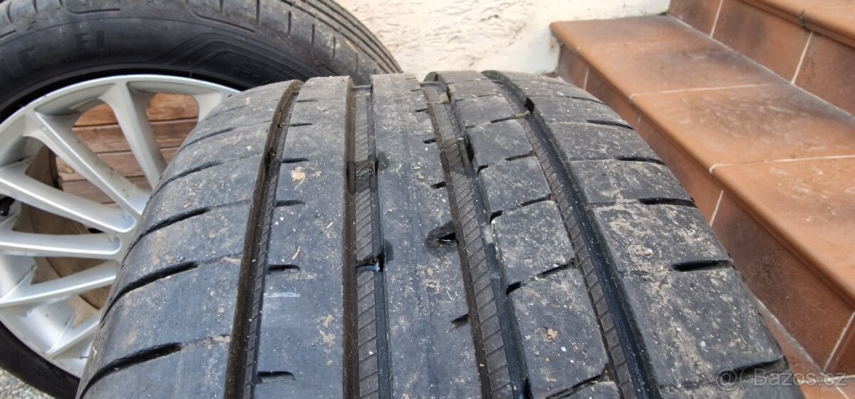 4x ALU disky 18" s pneu, použité (8Jx18EH2) - 8