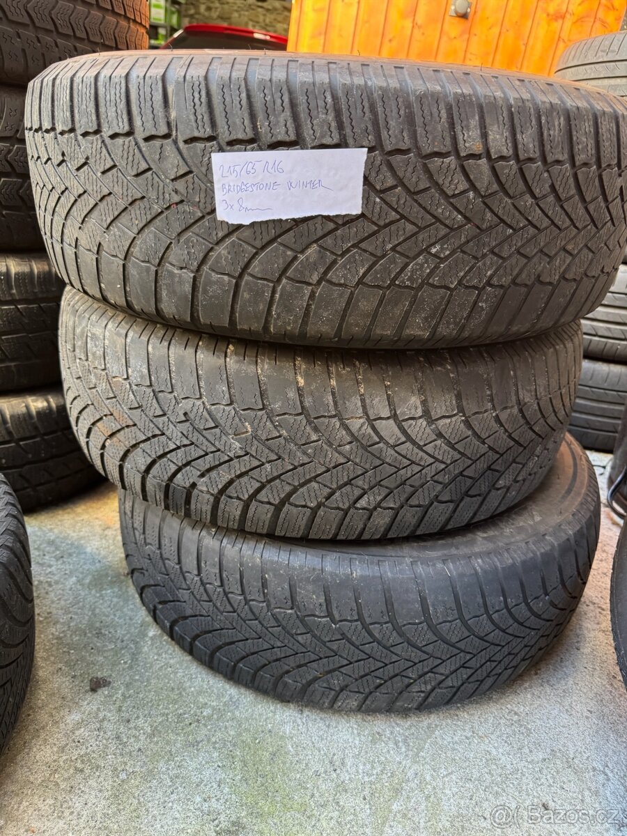 🔥Prodám použité zimní pneumatiky R16,R17🔥 - 8