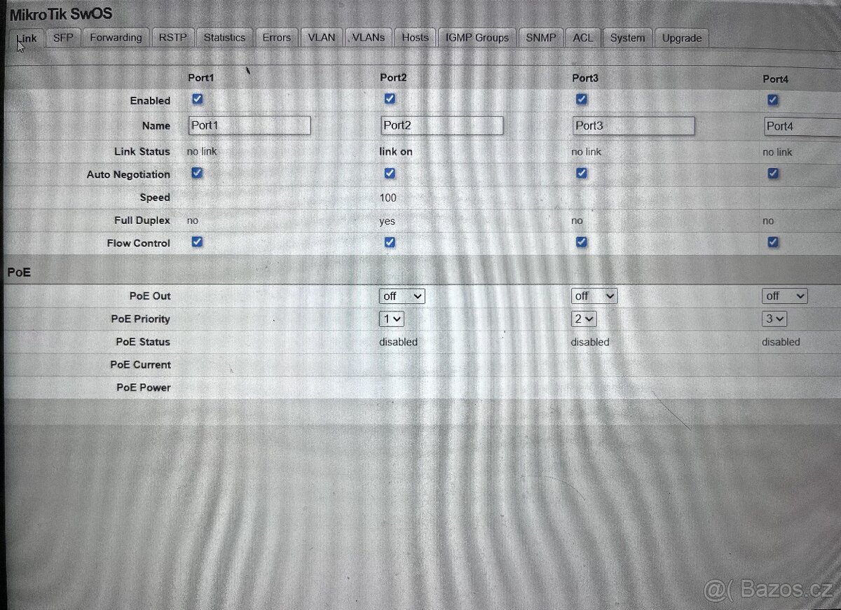 Prodam Mikrotik Switch RB260GSP - 8